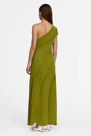 Shop Acler Elcho Maxi Dress Cardamom Eventwear - Acler