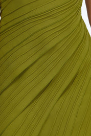 Shop Acler Elcho Maxi Dress Cardamom Eventwear - Acler