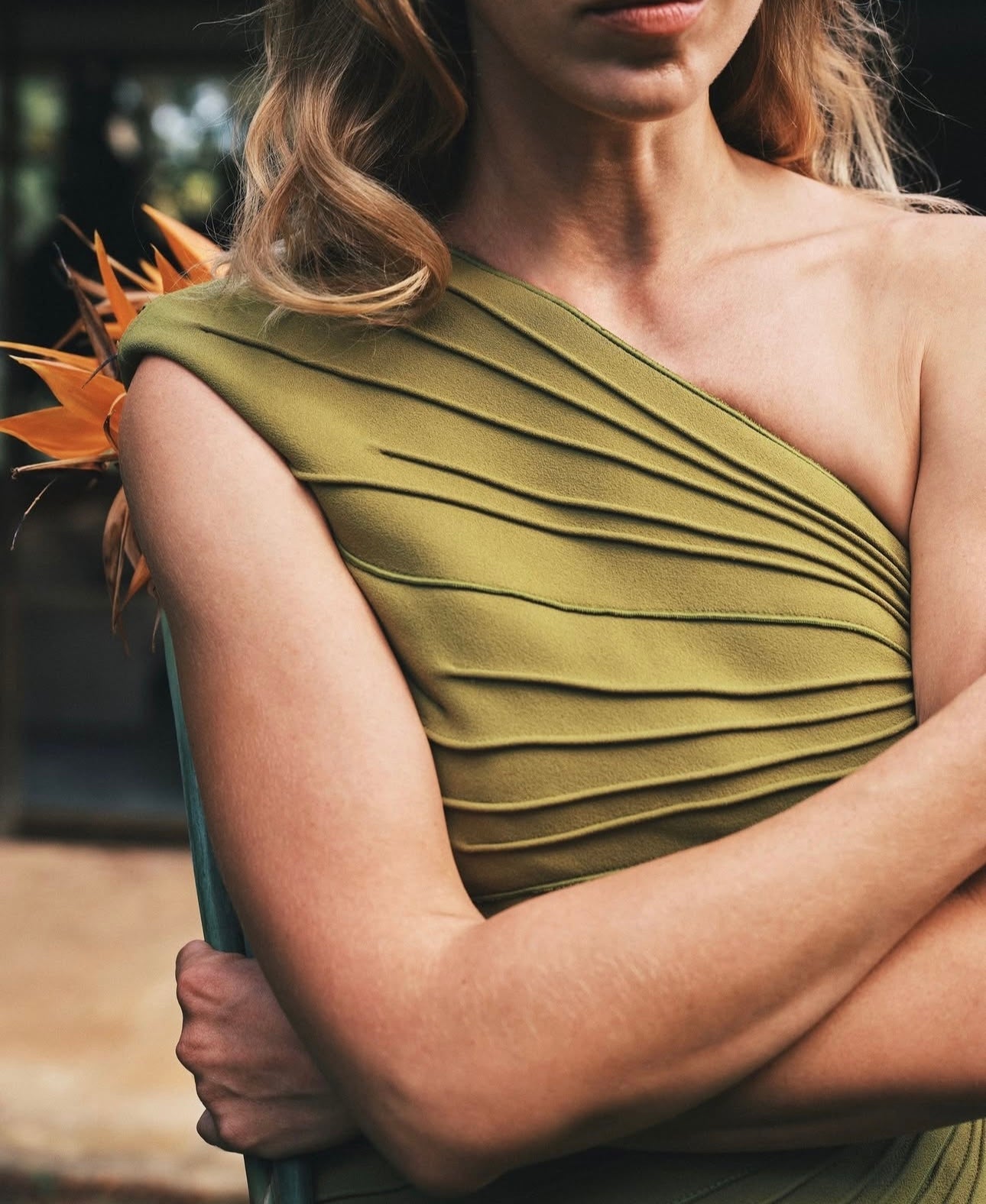 Shop Acler Elcho Maxi Dress Cardamom Eventwear - Acler