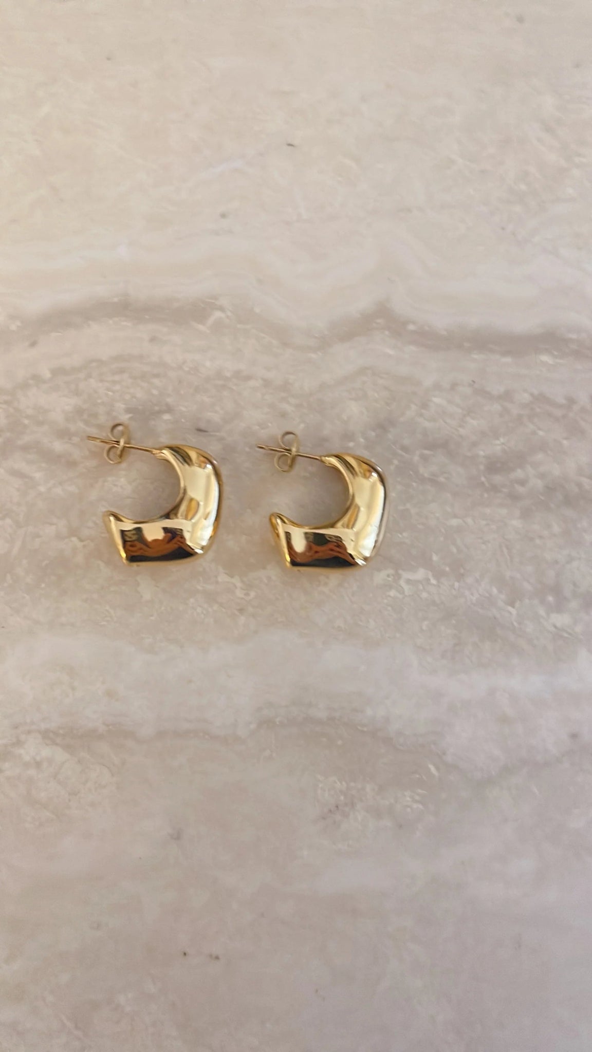 Shop Adonis Gold Hoop Earrings - Kitsense