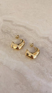 Shop Adonis Gold Hoop Earrings - Kitsense