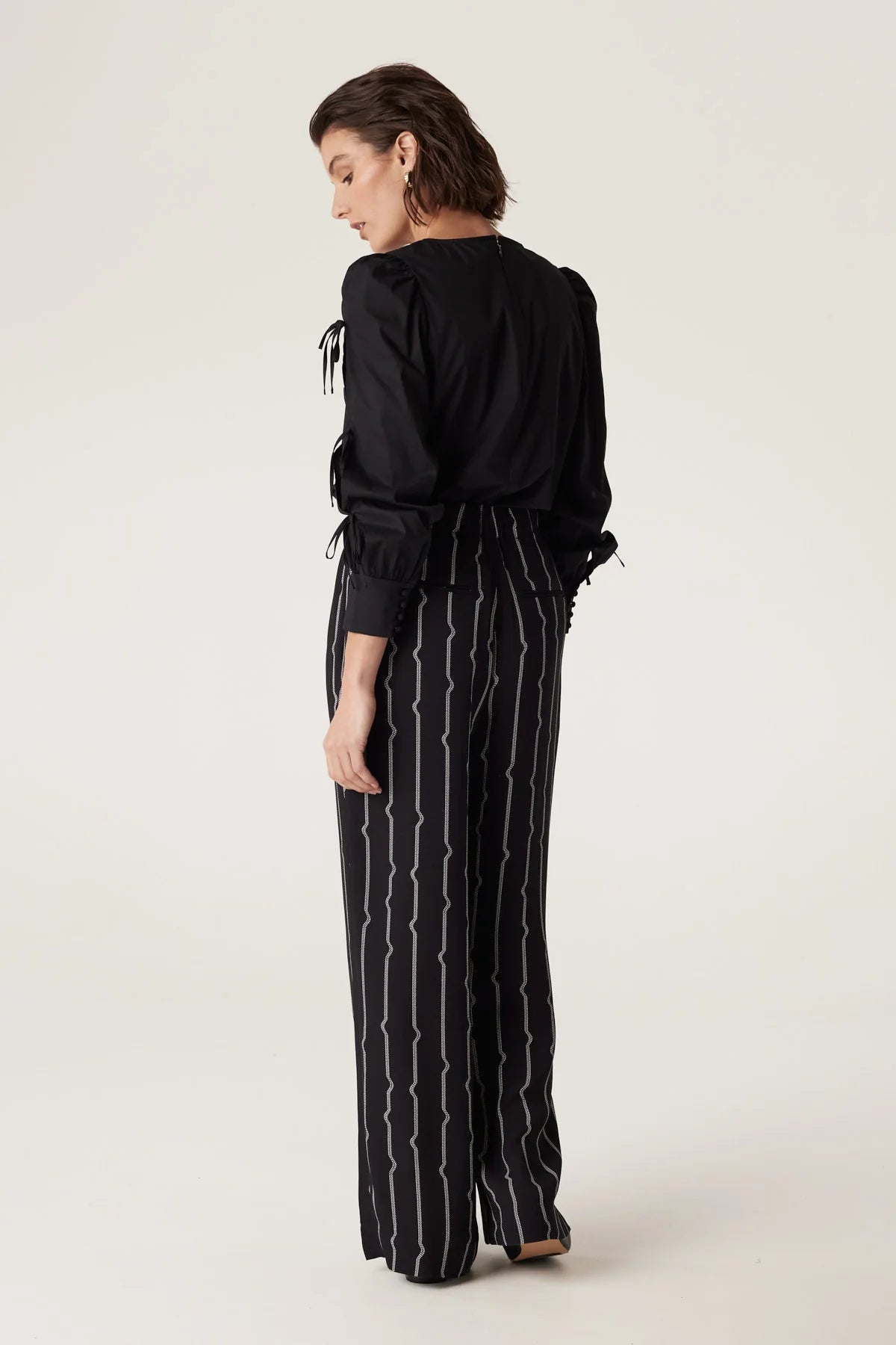 Shop Allegra Stripe Pant | Pulse Print - Cable Melbourne