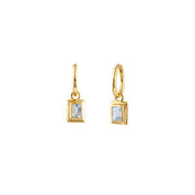 Shop Amalfi Blue Topaz Earrings - Bianc