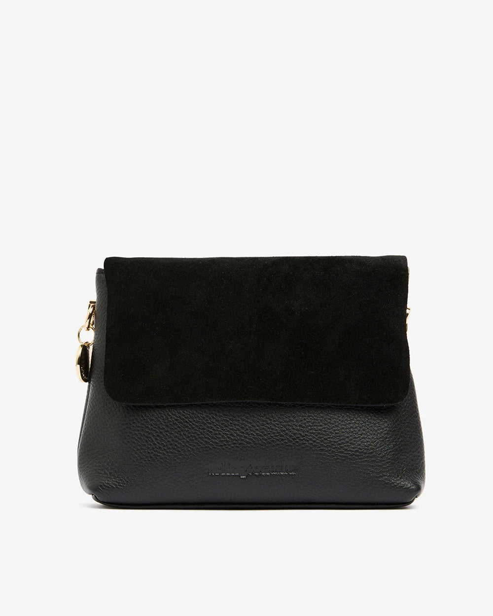 Shop Amber Petite Leather/Suede Handbag | Black - Arlington Milne