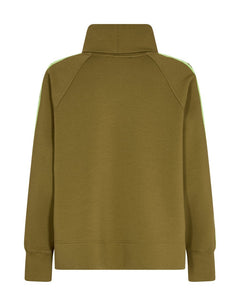 Shop Ansari Rollneck Sweatshirt | Fir Green - Mos Mosh