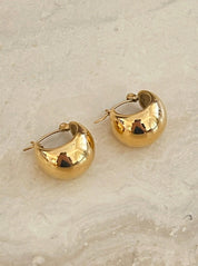 Shop Archer Mini Gold Hoop Earrings - Kitsense