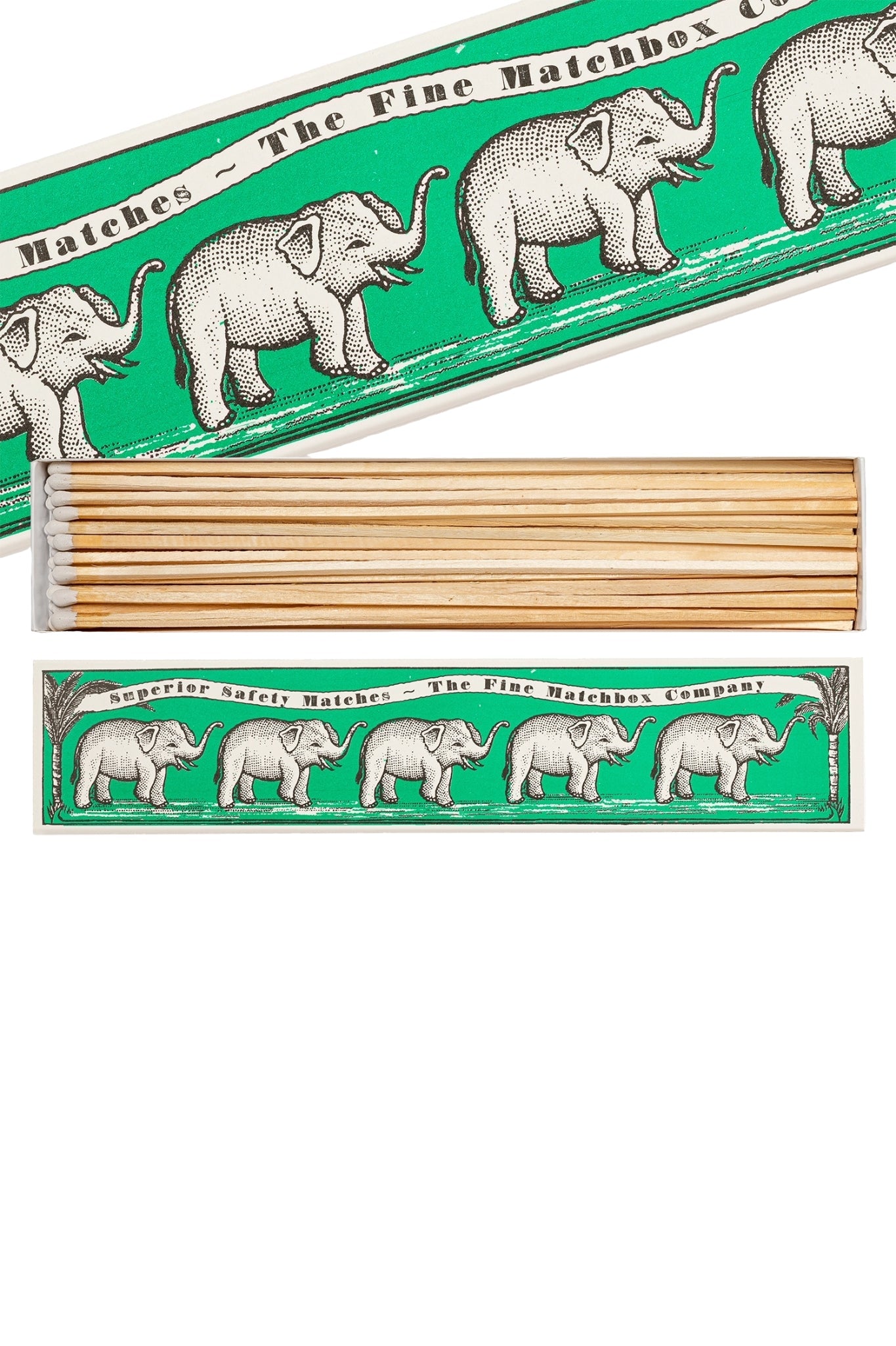 Shop Archivist Gallery Green Elephant Long Matches - Archivist Gallery