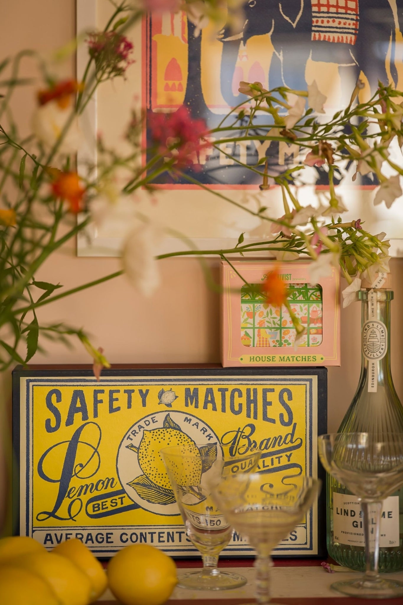 Shop Archivist Gallery Lemon Giant Matches - Archivist Gallery