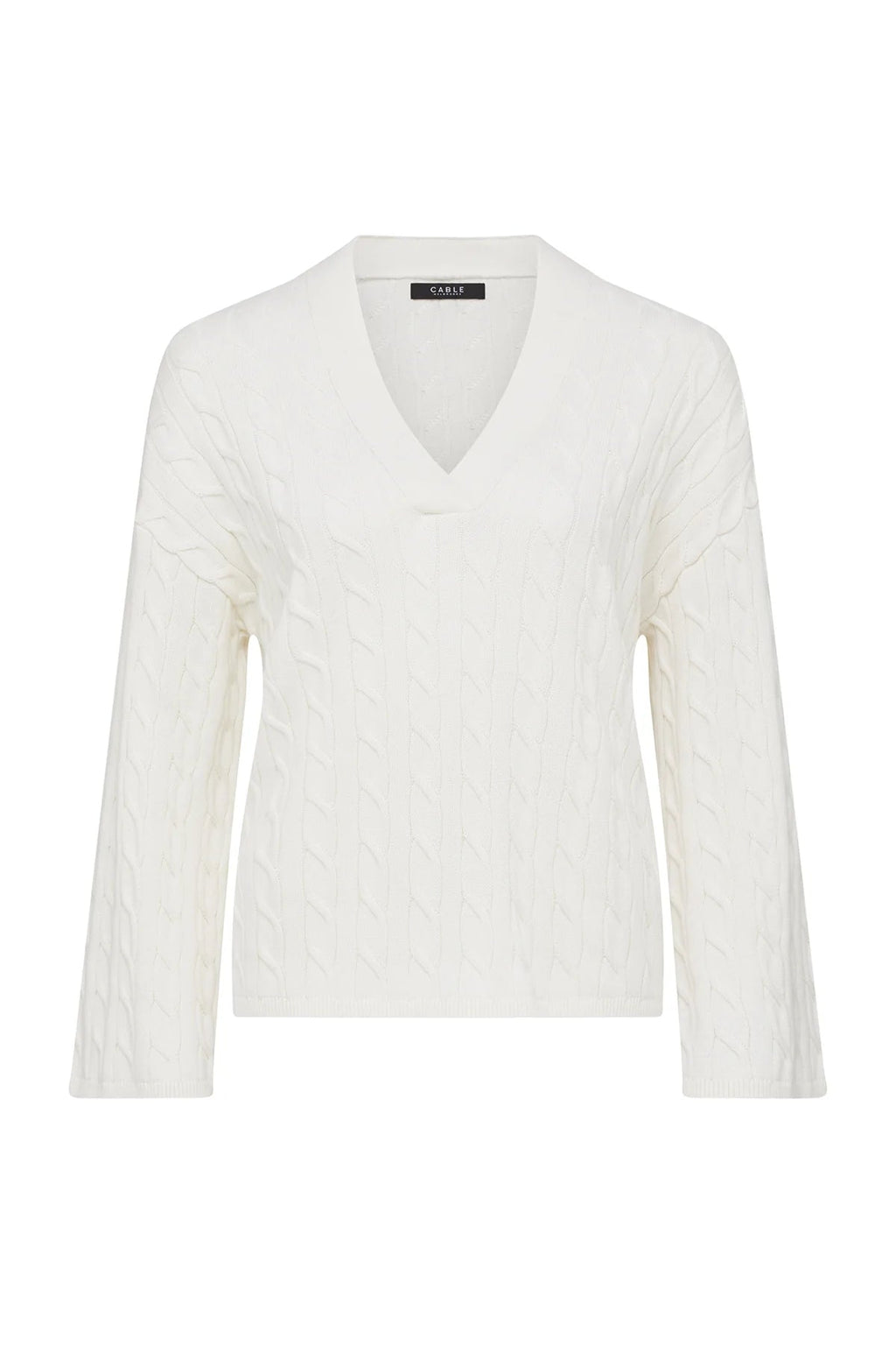 Shop Asher Cotton Jumper - Cable Melbourne