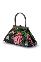 Shop AUDREY Sequin Top Handle Black - Olga Berg