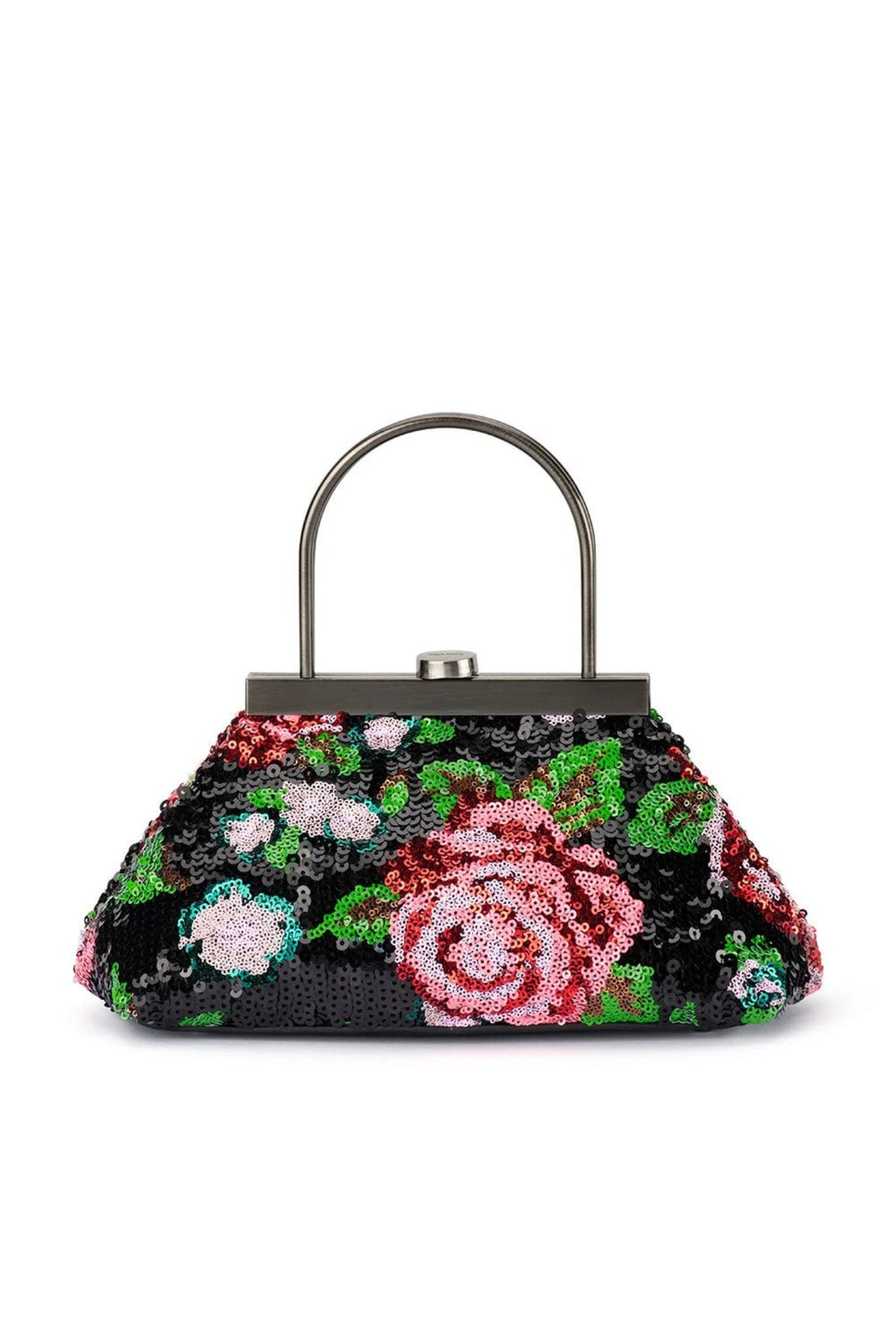 Shop AUDREY Sequin Top Handle Black - Olga Berg