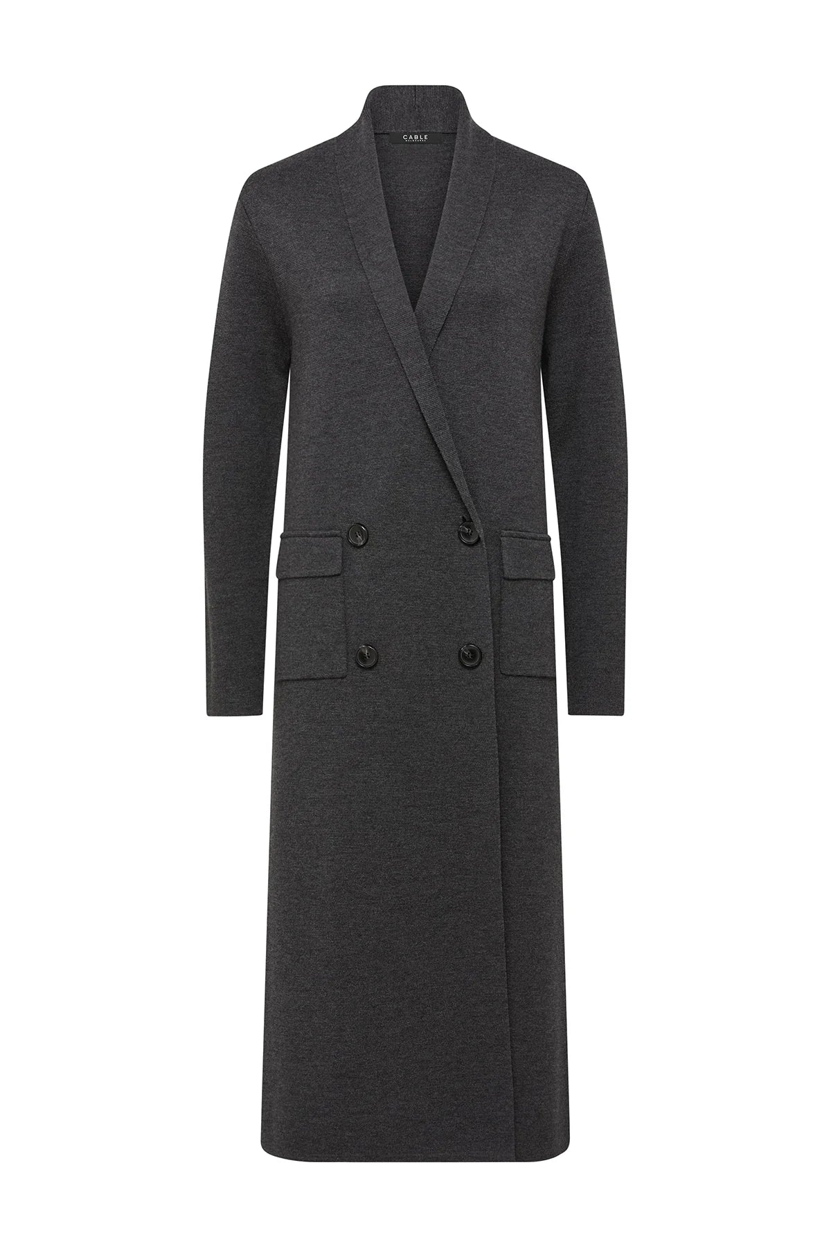 Shop Ava Merino Knit Coat - Cable Melbourne