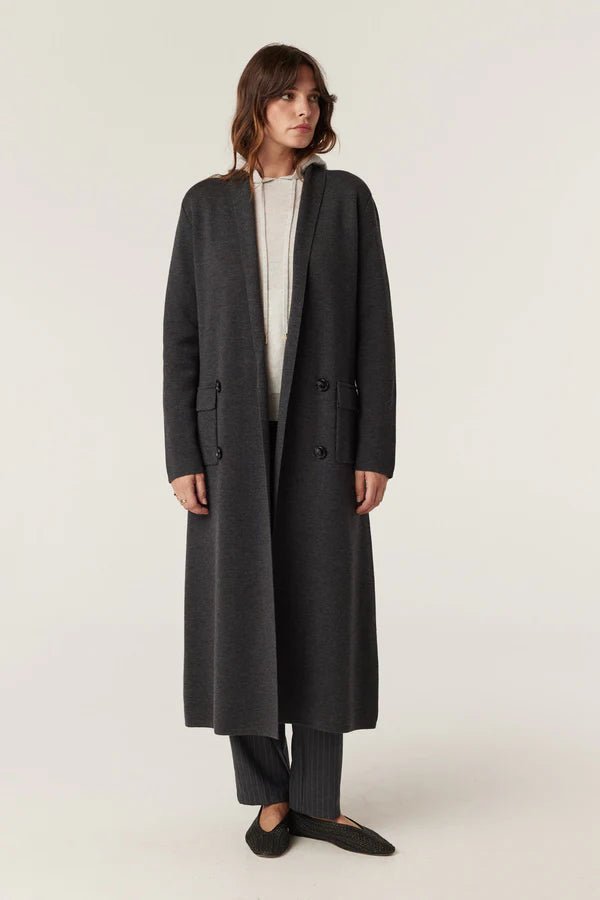 Shop Ava Merino Knit Coat - Cable Melbourne