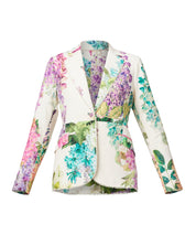 Shop Bahia Stretch Linen Viscose Blazer | Wisteria Alba - ONCEWAS