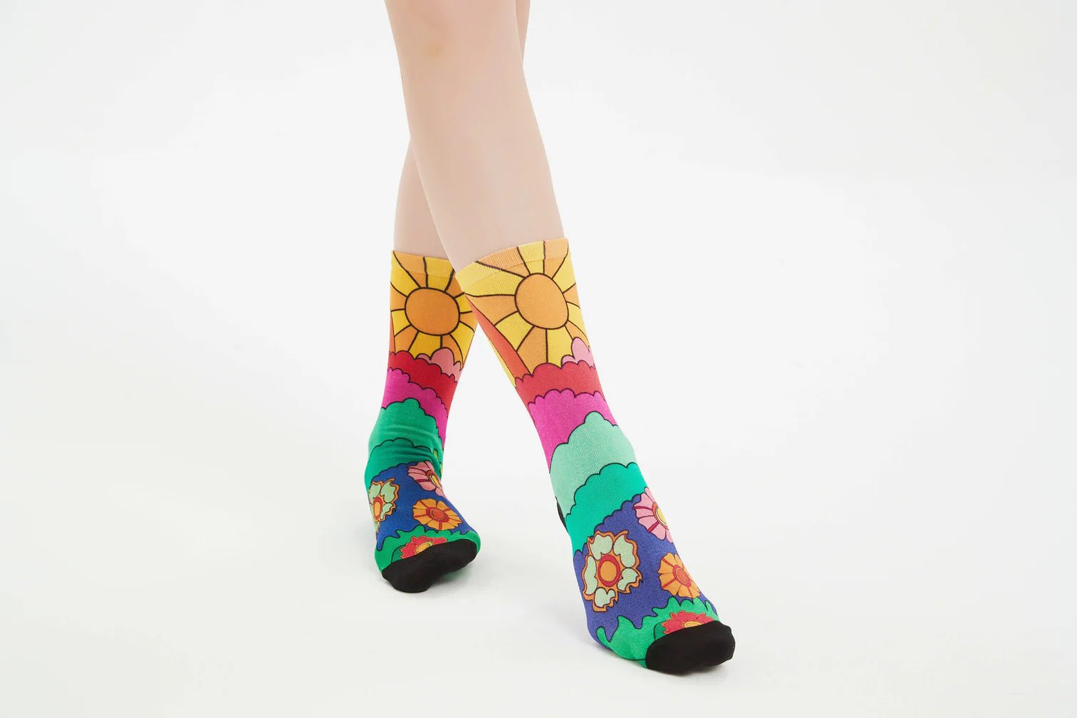 Shop Bamboo Socks | Wonderland - Red Fox Sox