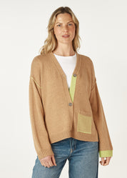 Shop Birdseye Pocket Cardi - Zaket & Plover