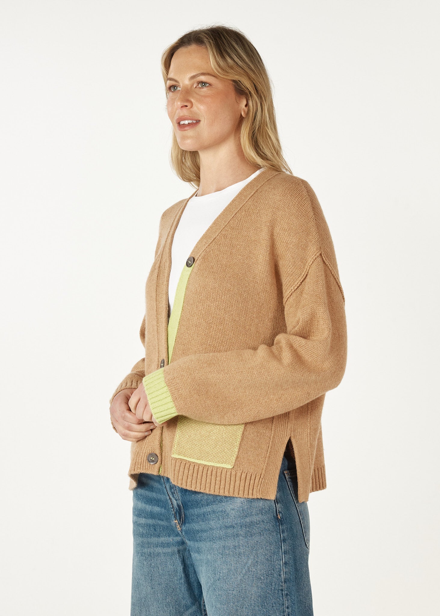 Shop Birdseye Pocket Cardi - Zaket & Plover