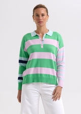 Zaket & Plover Blah Blah Rugby Top
