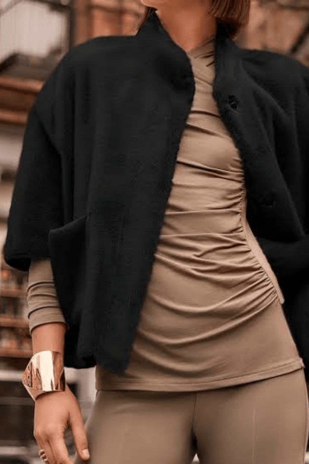 Shop Bonded Faux Fur Suede Jacket - Joseph Ribkoff