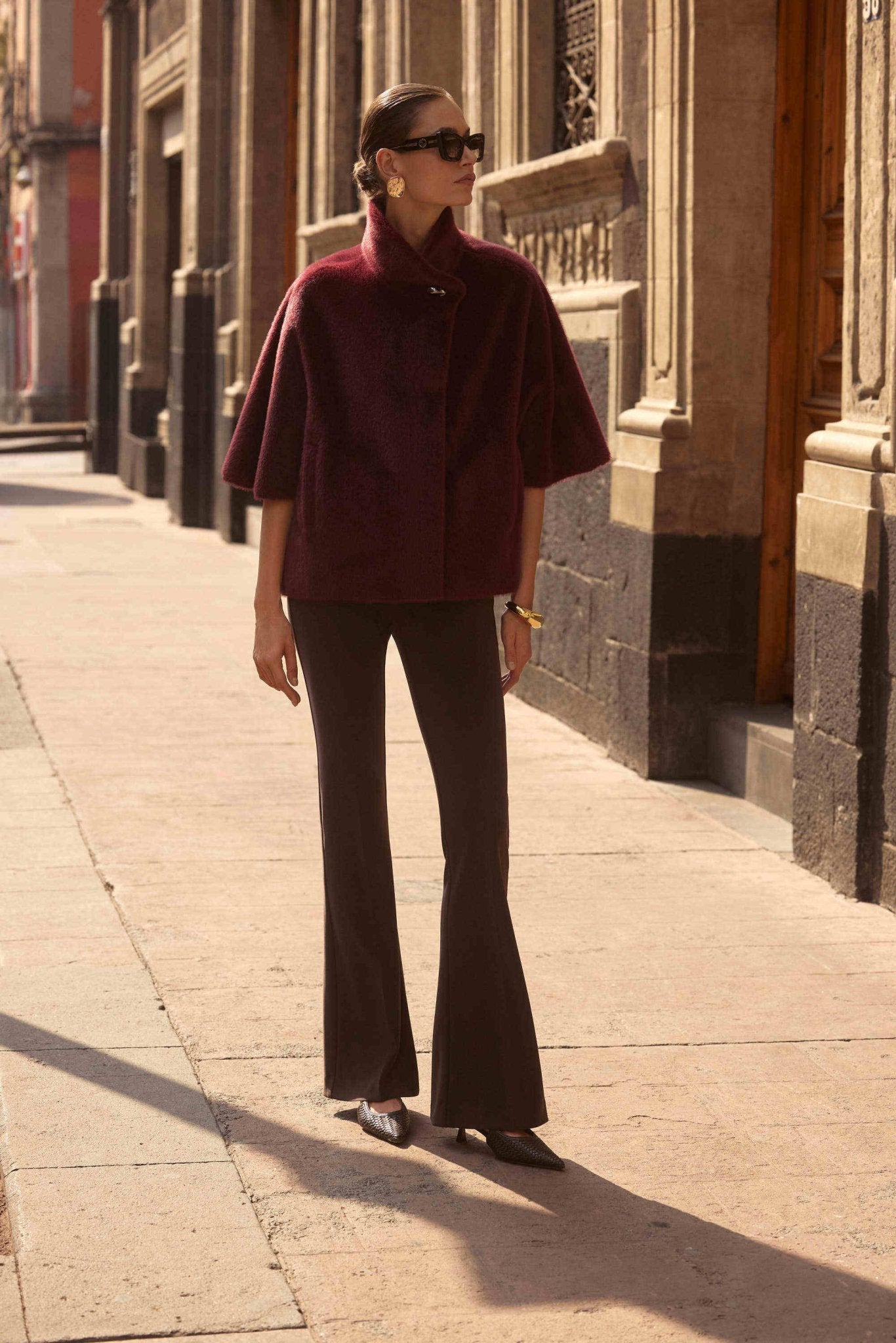 Shop Bonded Faux Fur Suede Jacket - Joseph Ribkoff