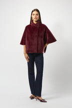 Shop Bonded Faux Fur Suede Jacket - Joseph Ribkoff