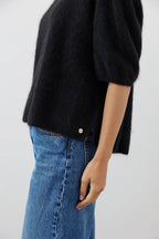 Shop Brushed Cashmere Erika Tee - Mia Fratino