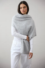 Mia Fratino Brushed Cashmere Wrap