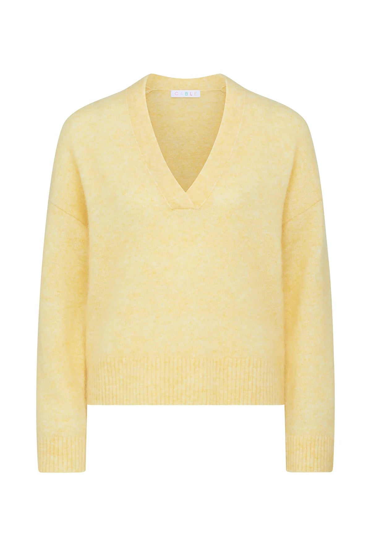 Shop Cable Melbourne Colour Me V Jumper - Cable Melbourne