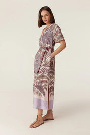 Shop Cable Melbourne Erika Kaftan Maxi Dress - Paradise Print - Cable Melbourne