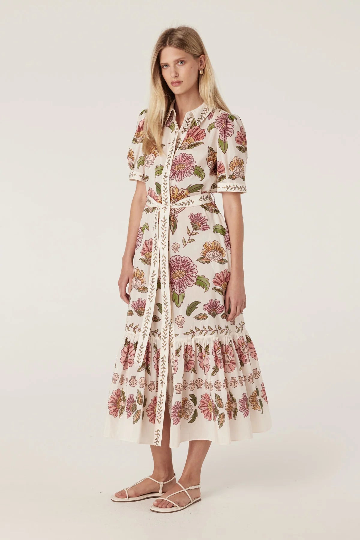 Shop Cable Melbourne Evita Maxi Dress - Rosa Floral - Cable Melbourne