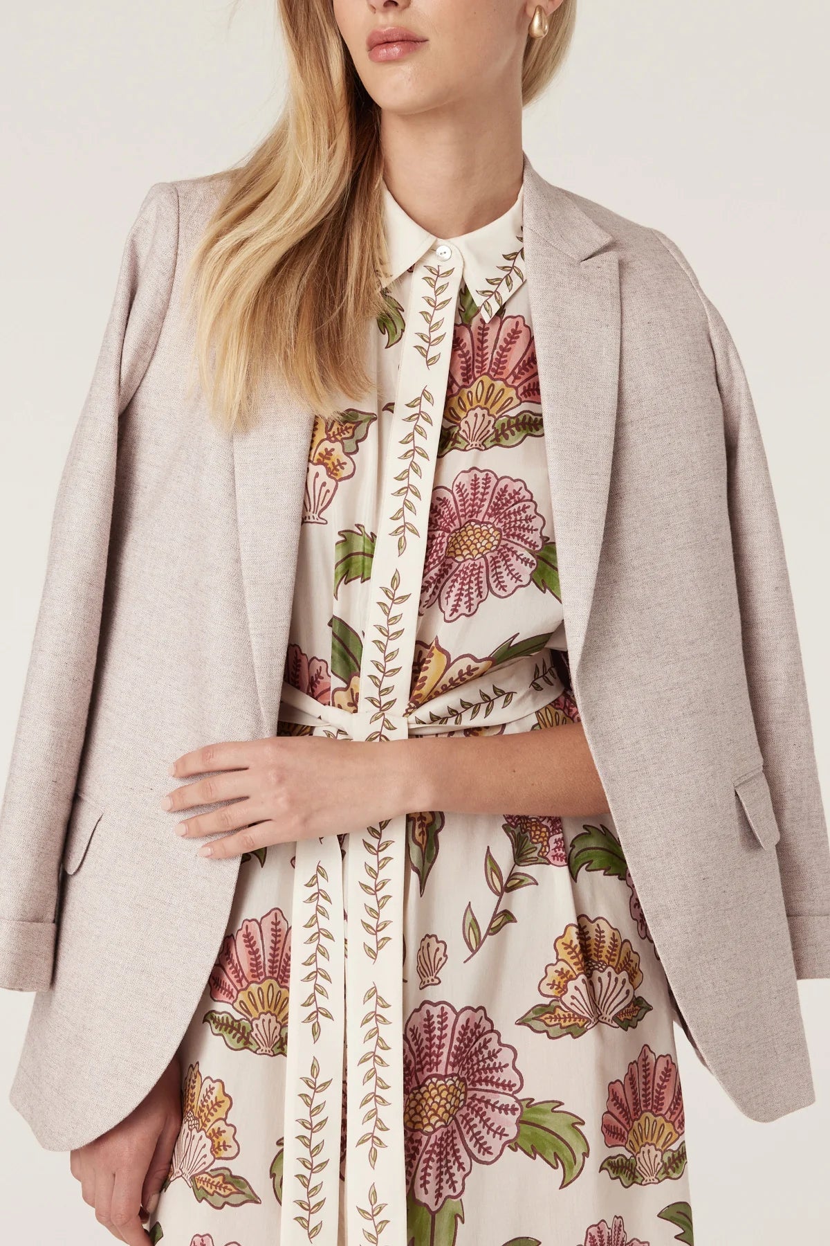 Shop Cable Melbourne Evita Maxi Dress - Rosa Floral - Cable Melbourne