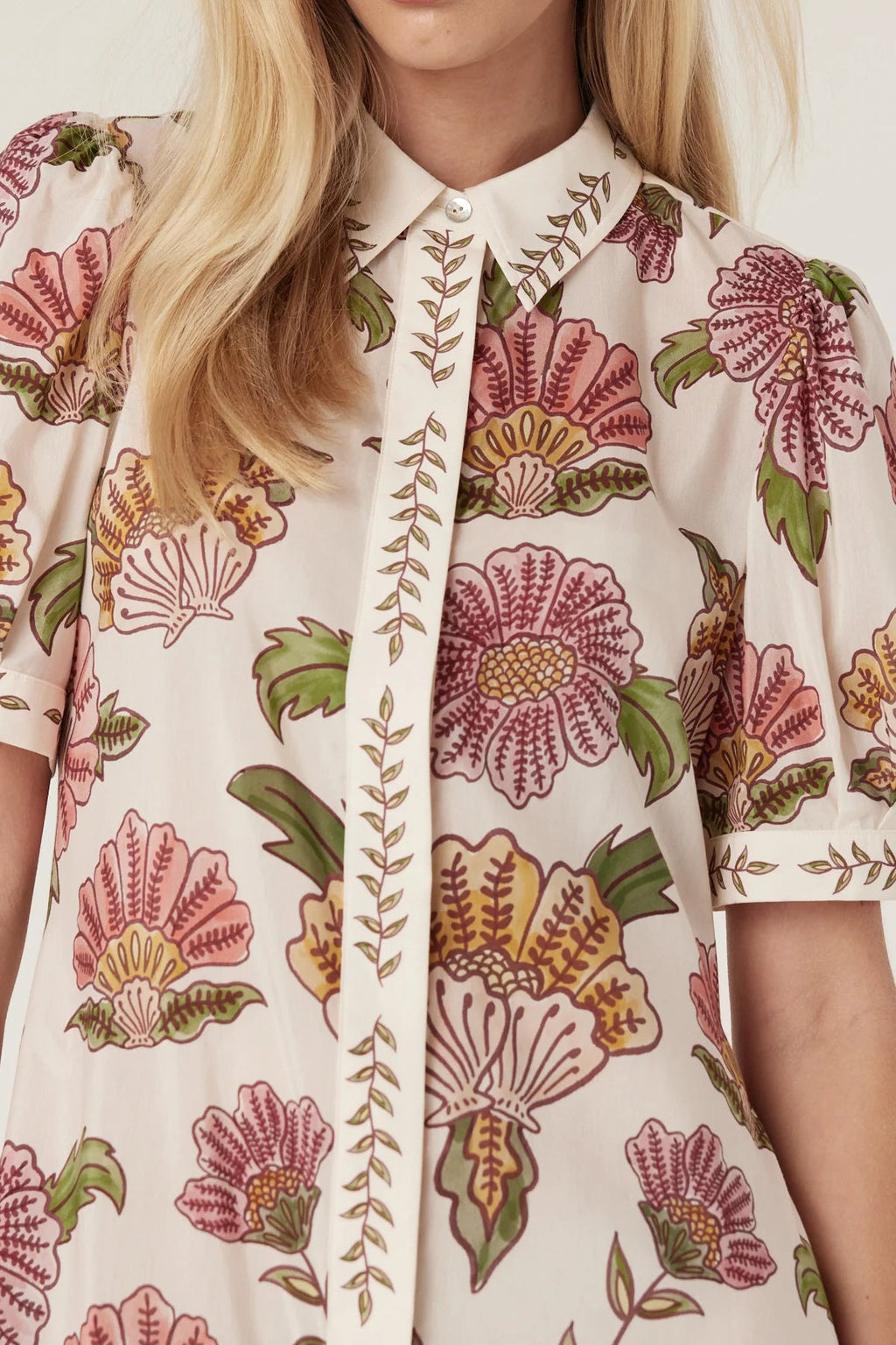 Shop Cable Melbourne Evita Maxi Dress - Rosa Floral - Cable Melbourne