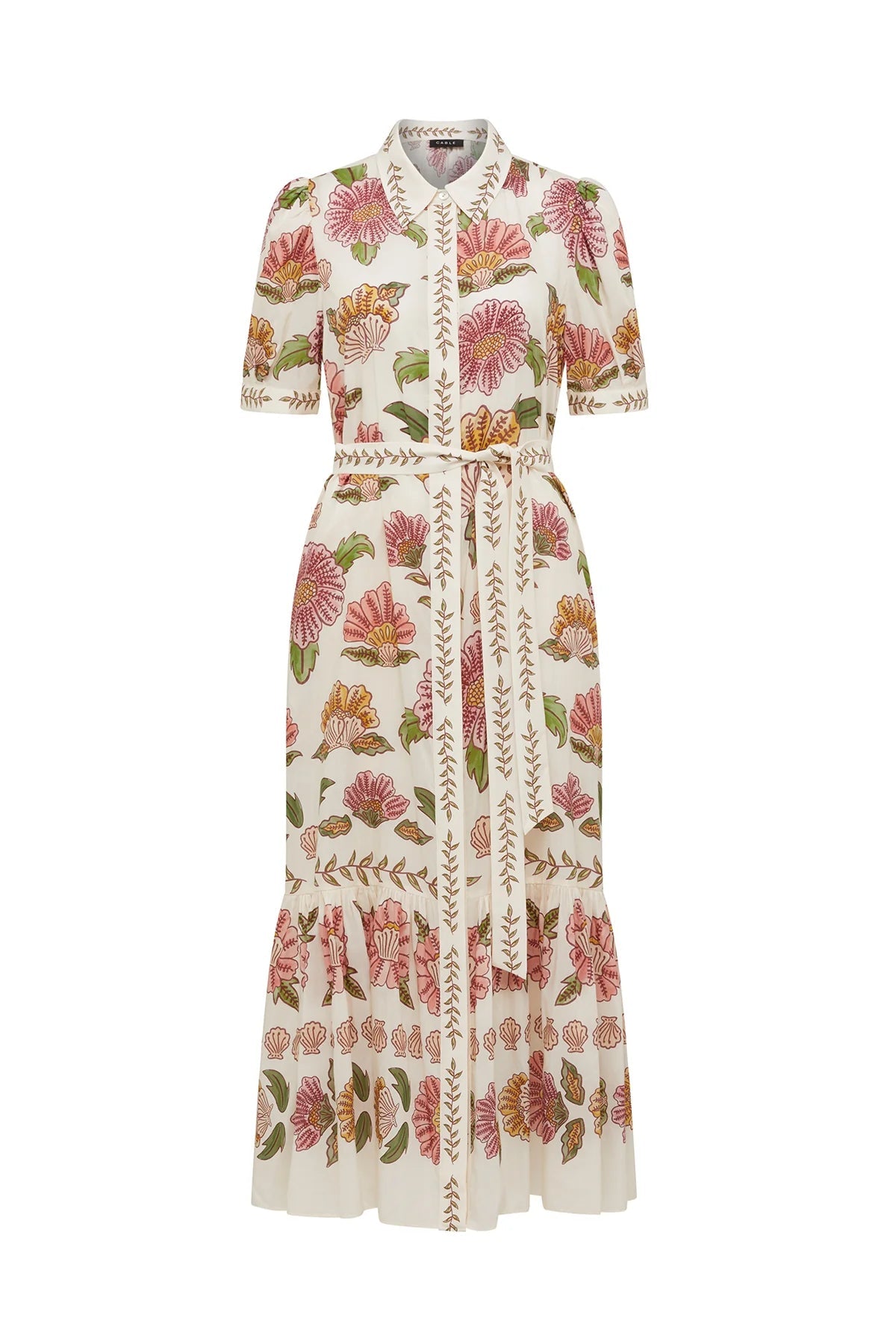 Shop Cable Melbourne Evita Maxi Dress - Rosa Floral - Cable Melbourne