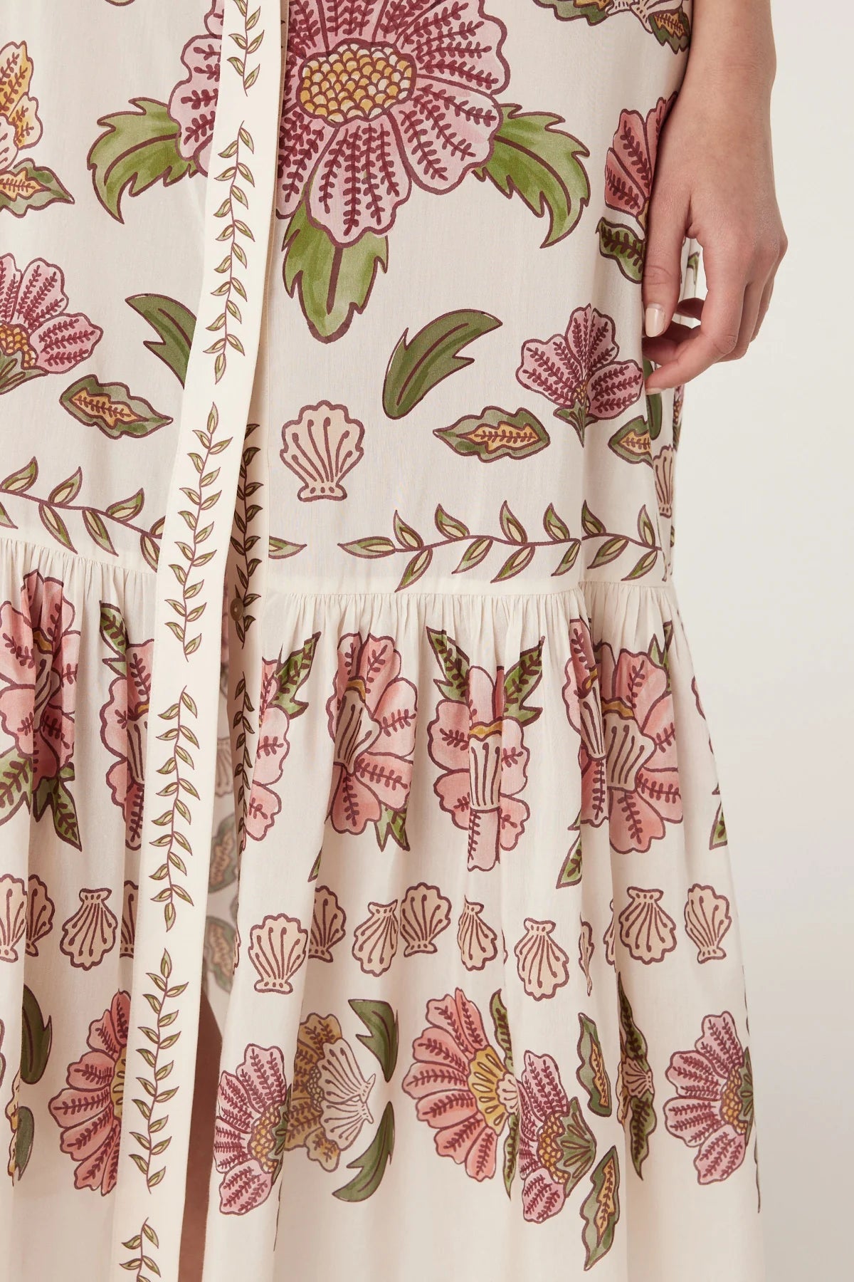 Shop Cable Melbourne Evita Maxi Dress - Rosa Floral - Cable Melbourne