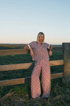 Shop Cable Melbourne Nova Pant - Lattice Print - Cable Melbourne