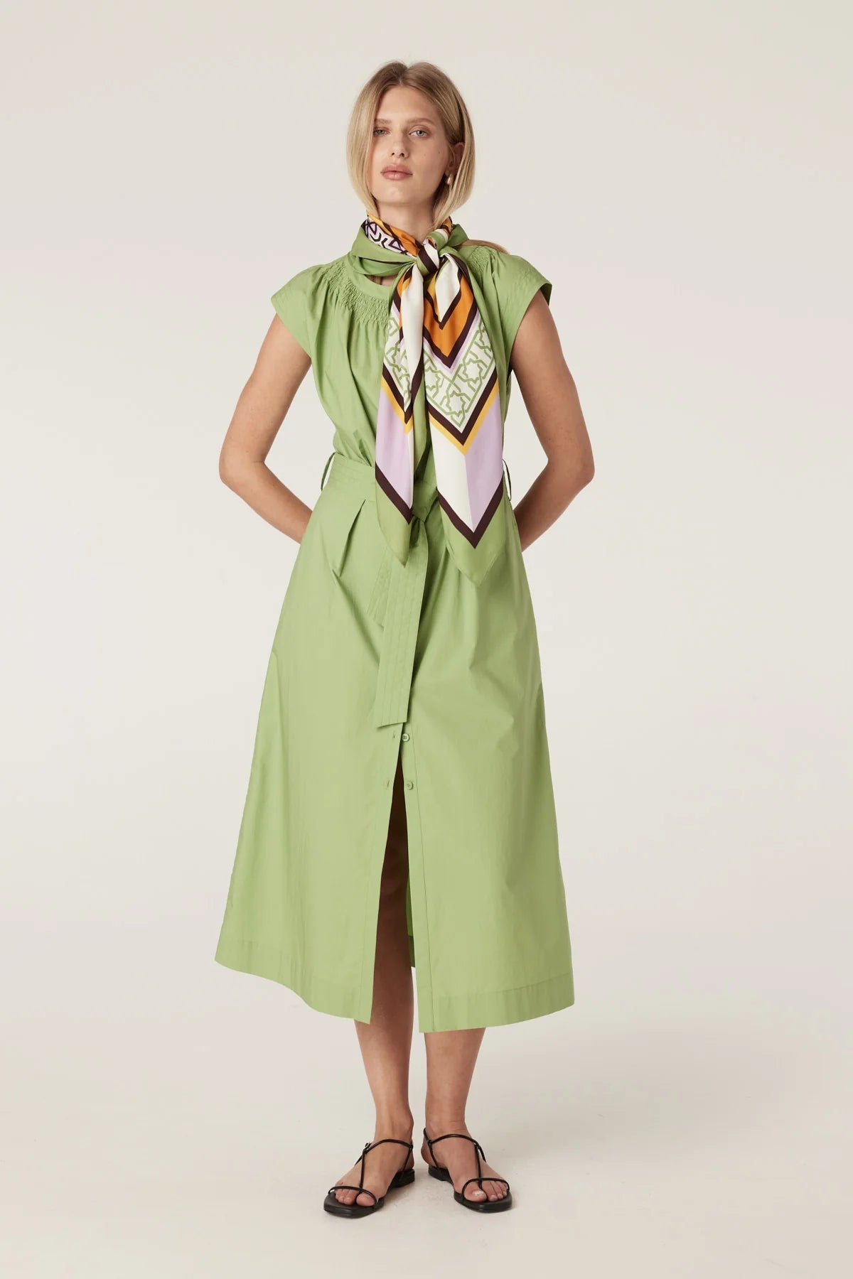 Shop Cable Melbourne Nova Scarf - Lattice Print - Cable Melbourne