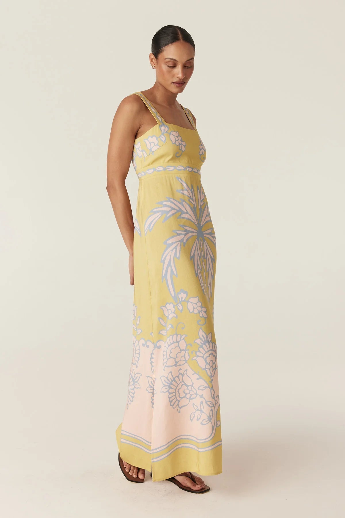 Shop Cable Melbourne Palma Maxi Dress - Summer Palm - Cable Melbourne