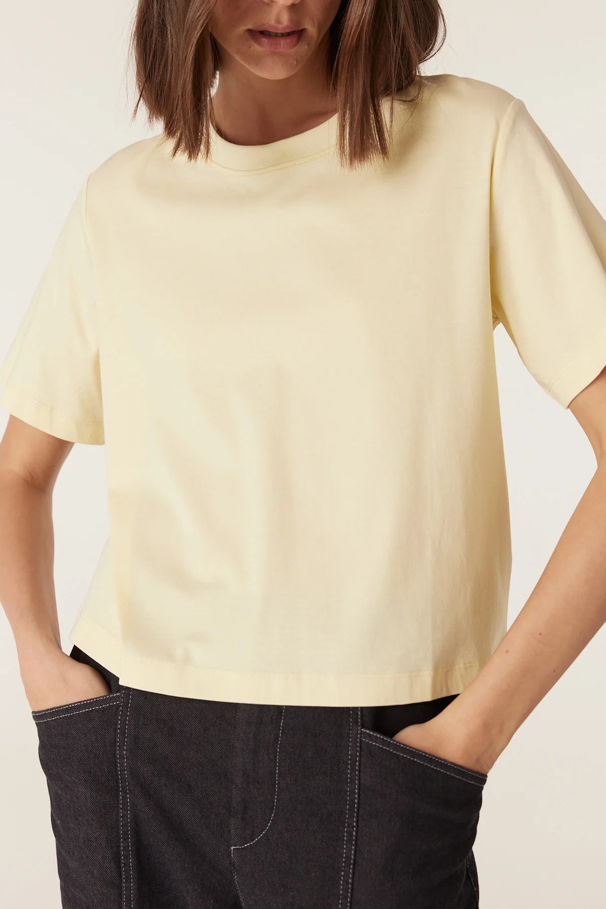 Shop Cable Melbourne Pima Boxy Tee - Cable Melbourne
