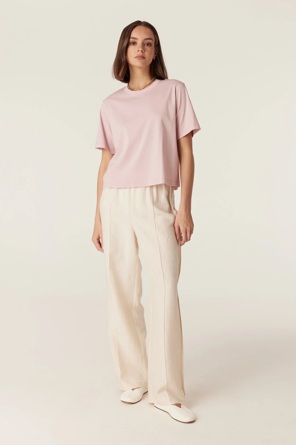 Shop Cable Melbourne Pima Boxy Tee - Cable Melbourne