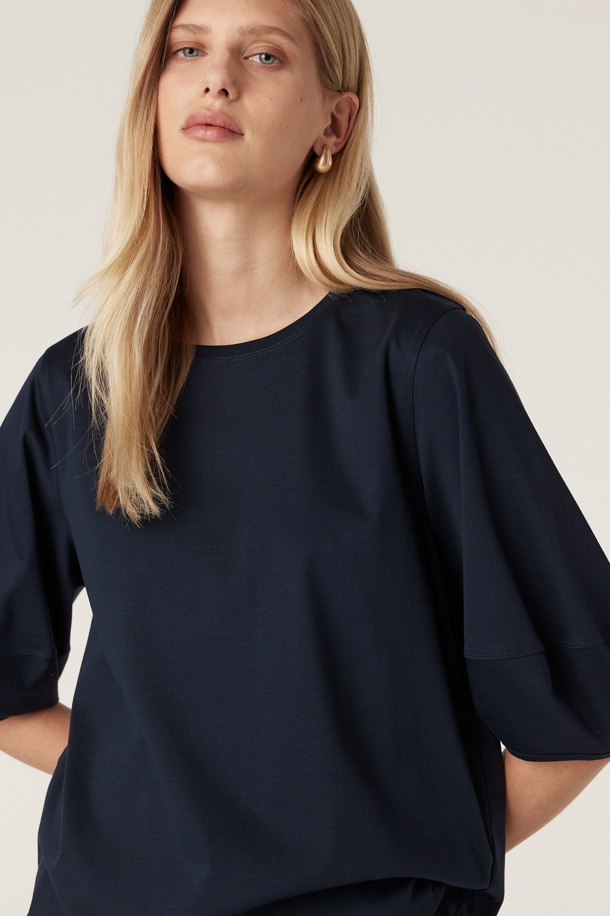Shop Cable Melbourne Pima Lantern Sleeve Top - Cable Melbourne