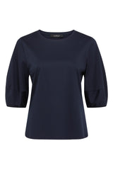 Cable Melbourne Pima Lantern Sleeve Top
