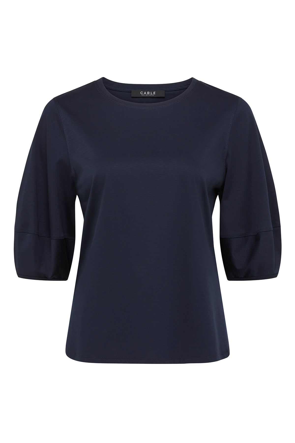 Shop Cable Melbourne Pima Lantern Sleeve Top - Cable Melbourne