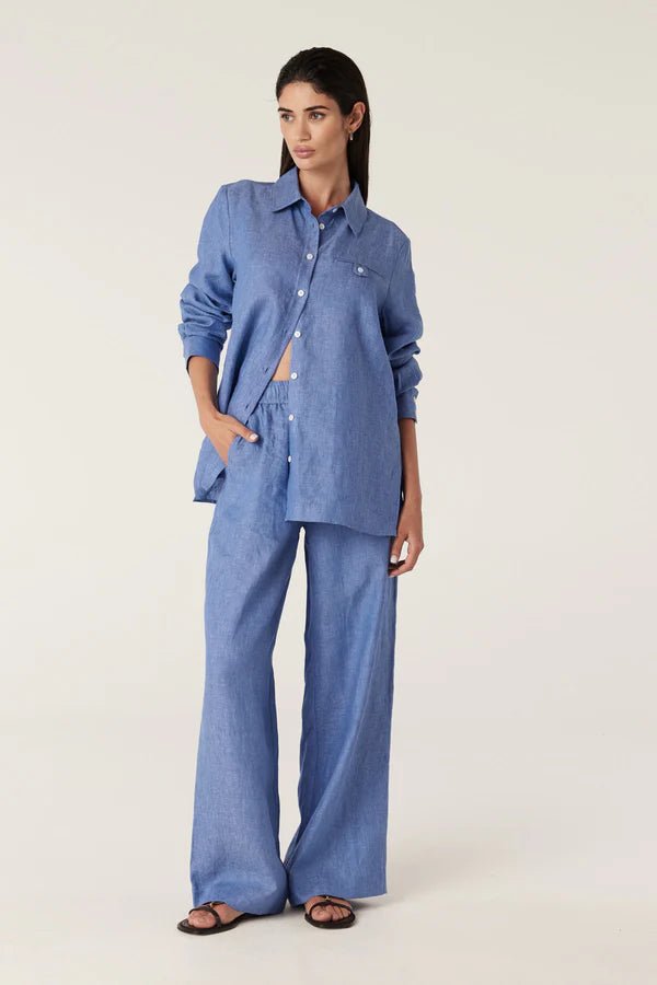 Shop Cable Melbourne Sail Linen Pant - Cable Melbourne