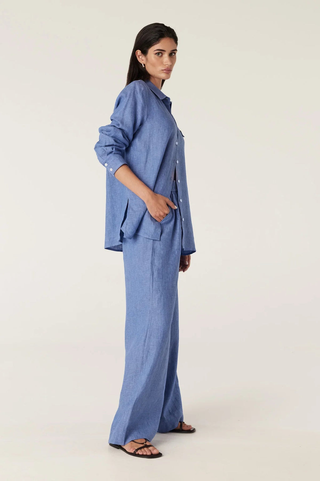 Shop Cable Melbourne Sail Linen Pant - Cable Melbourne