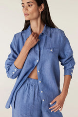 Cable Melbourne Sail Linen Shirt