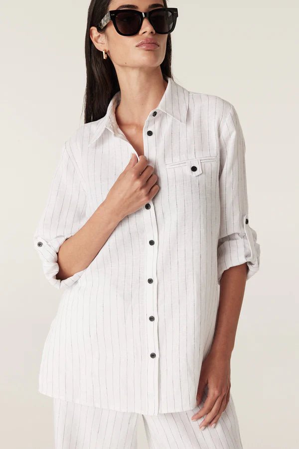 Shop Cable Melbourne Sail Linen Shirt - Cable Melbourne