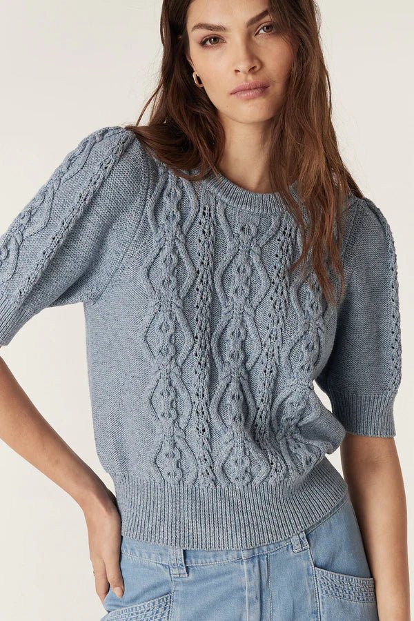 Shop Cable Melbourne Tavi Knit Top - Cable Melbourne