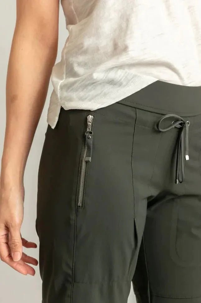 Shop Candy Jogger Pant — Dark Olive - Raffaello Rossi