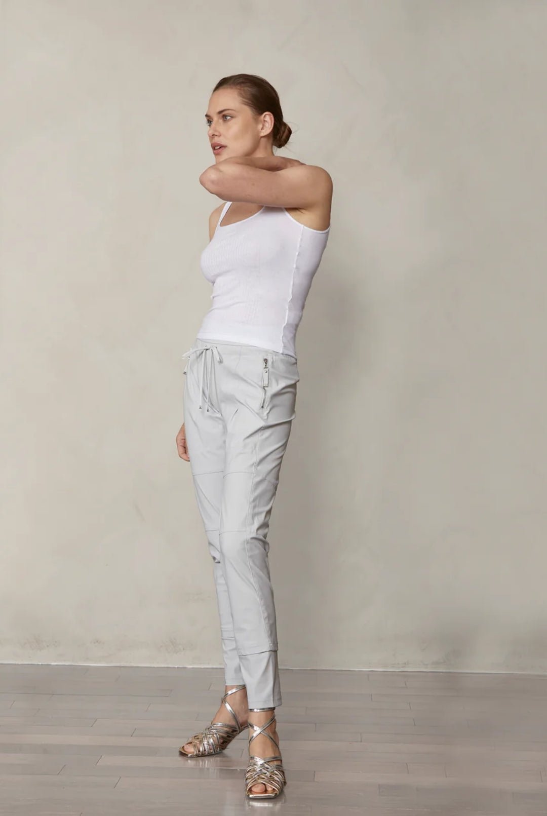 Shop Candy Jogger Pant — Ice Grey - Raffaello Rossi