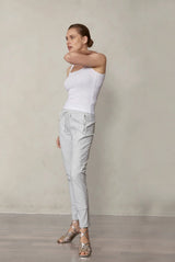 Raffaello Rossi Candy Jogger Pant Ice Grey